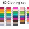 60 Clothing set