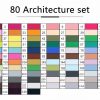 80 Architecture set